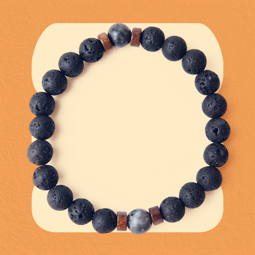 Atlas Lava Aromatherapy Bracelet