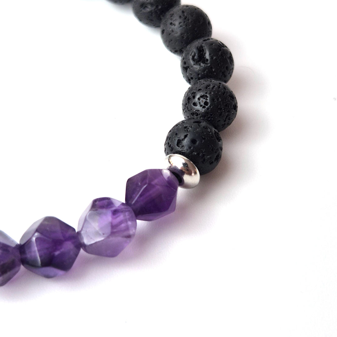 Oasis Amethyst Aromatherapy Bracelet