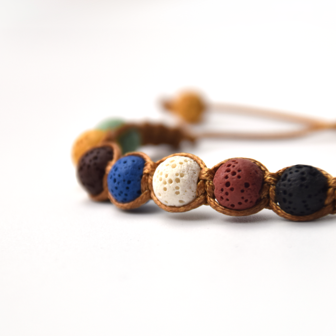 Breathe Bright - Aromatherapy Lava Bracelet