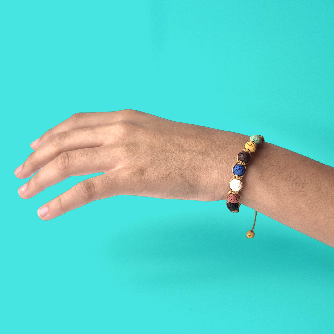 Breathe Bright - Aromatherapy Lava Bracelet
