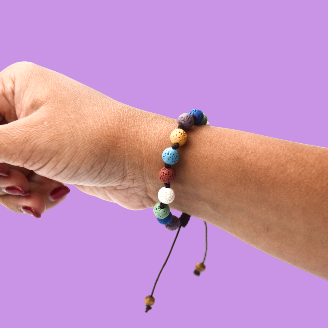 Chroma Lava Aromatherapy Bracelet