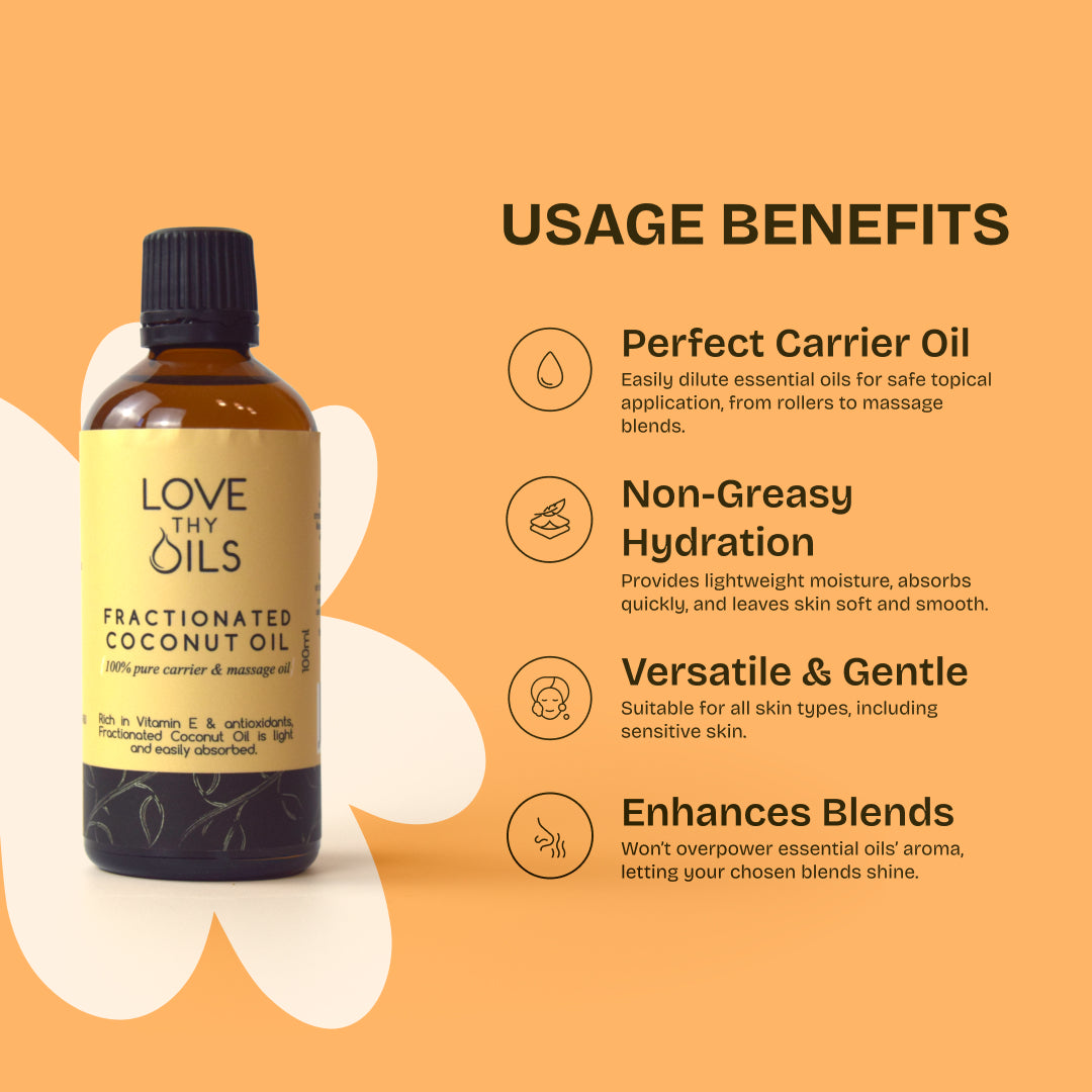 Fractionated Coconut Oil 100ml