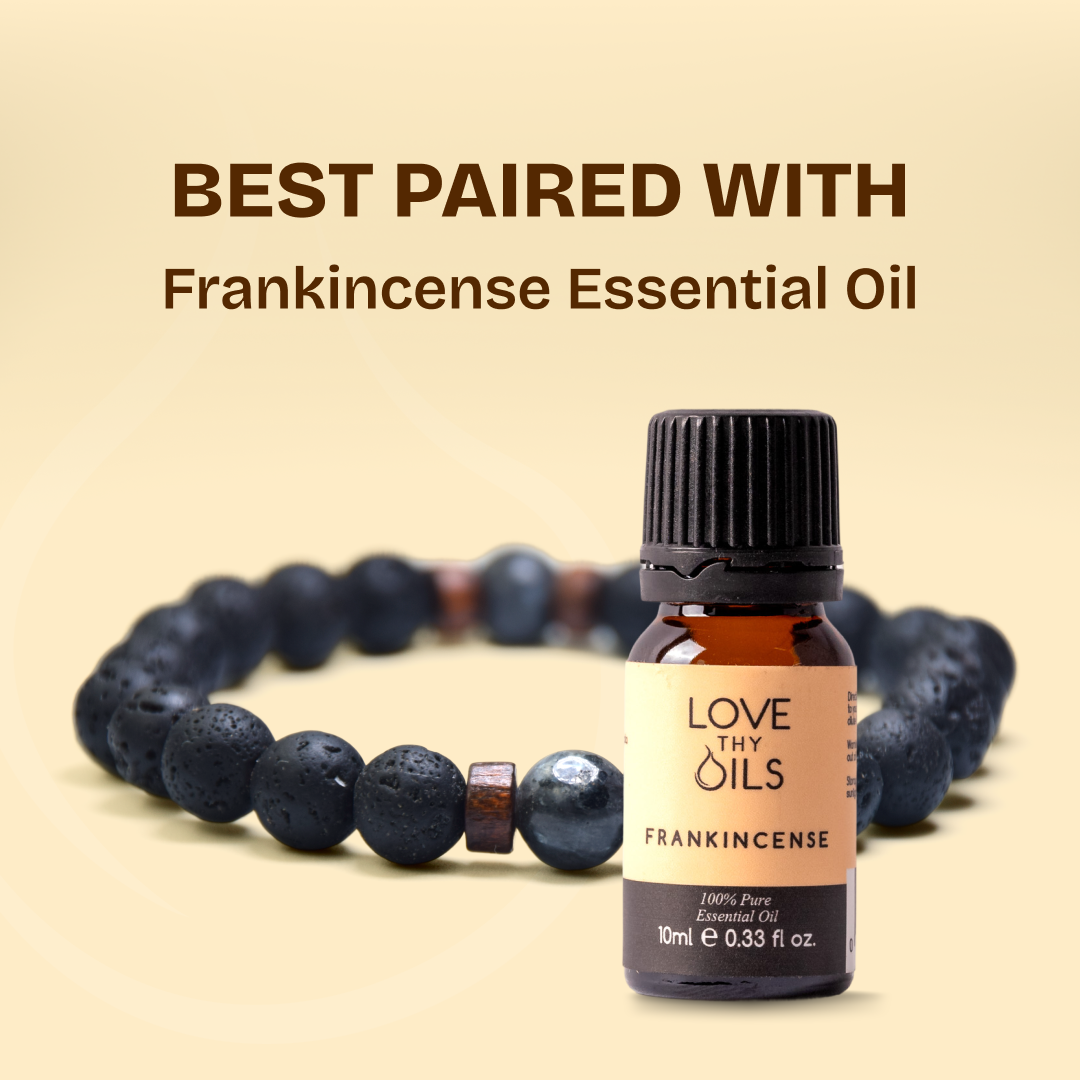 Atlas Lava Aromatherapy Bracelet