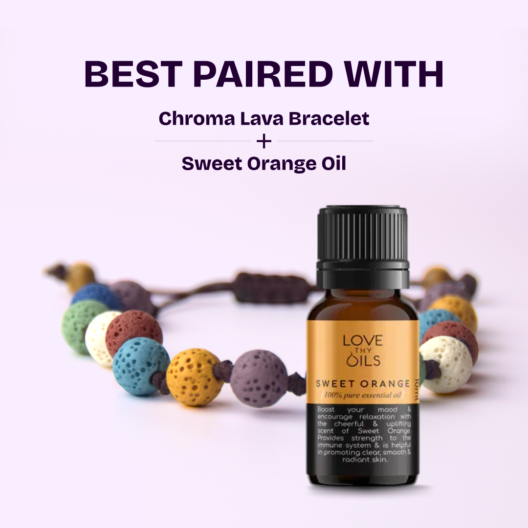 Chroma Lava Aromatherapy Bracelet