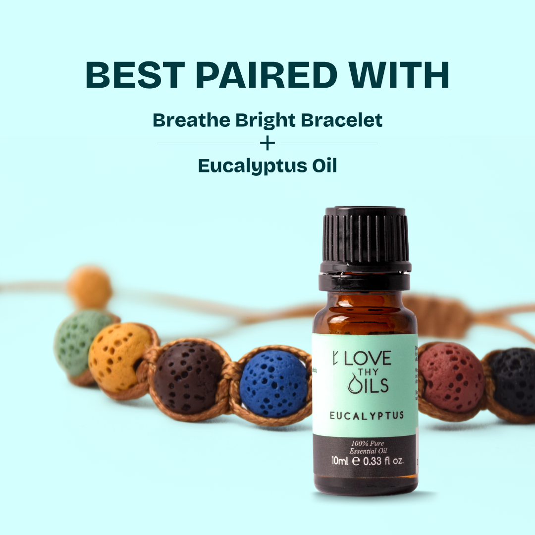 Breathe Bright - Aromatherapy Lava Bracelet