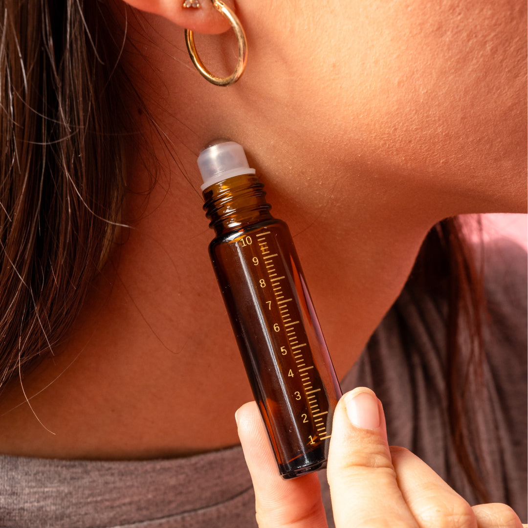 10ml Amber Glass Roller Bottles