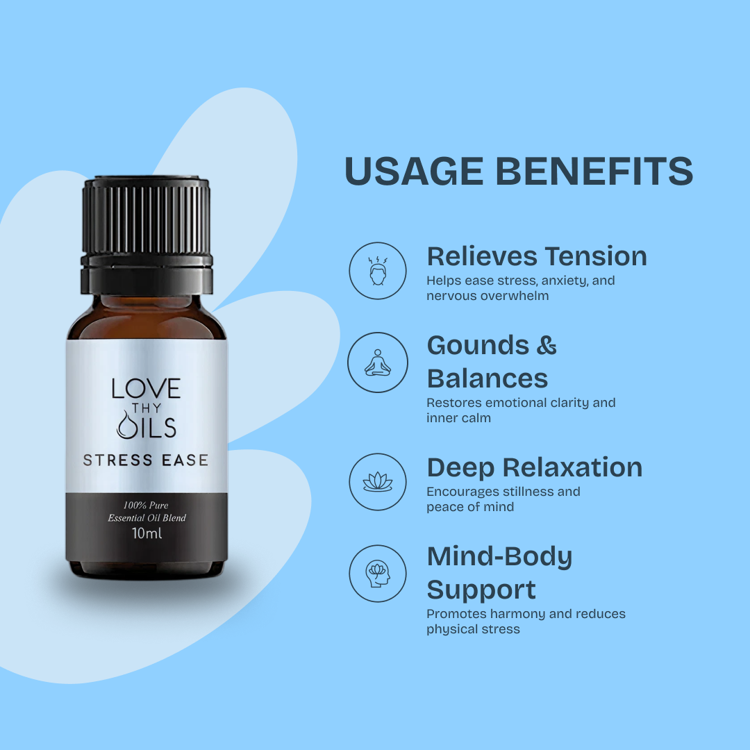 Stress Ease Essential Oil Blend 10ml