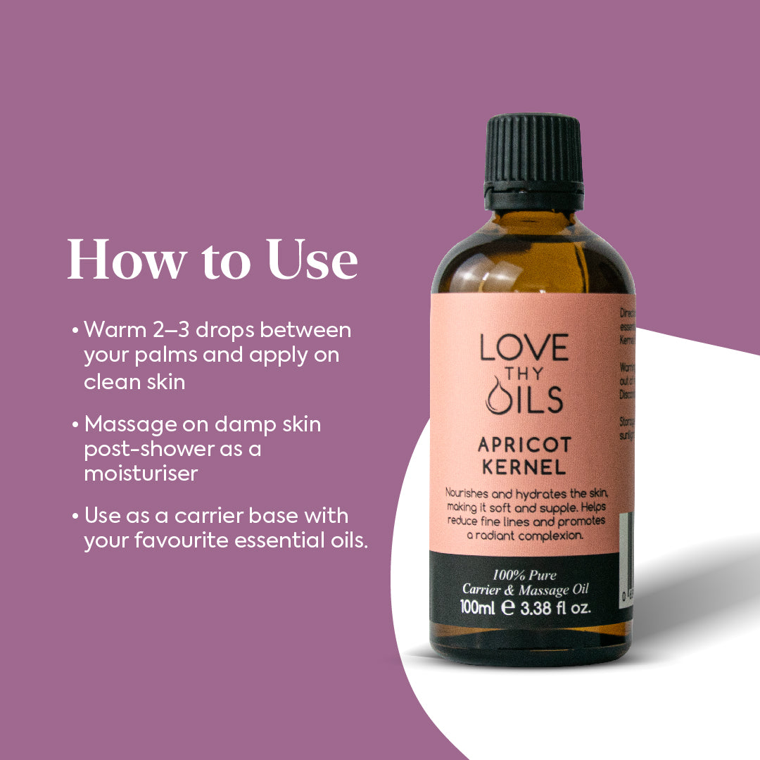 Apricot Kernel Carrier Oil 100ml