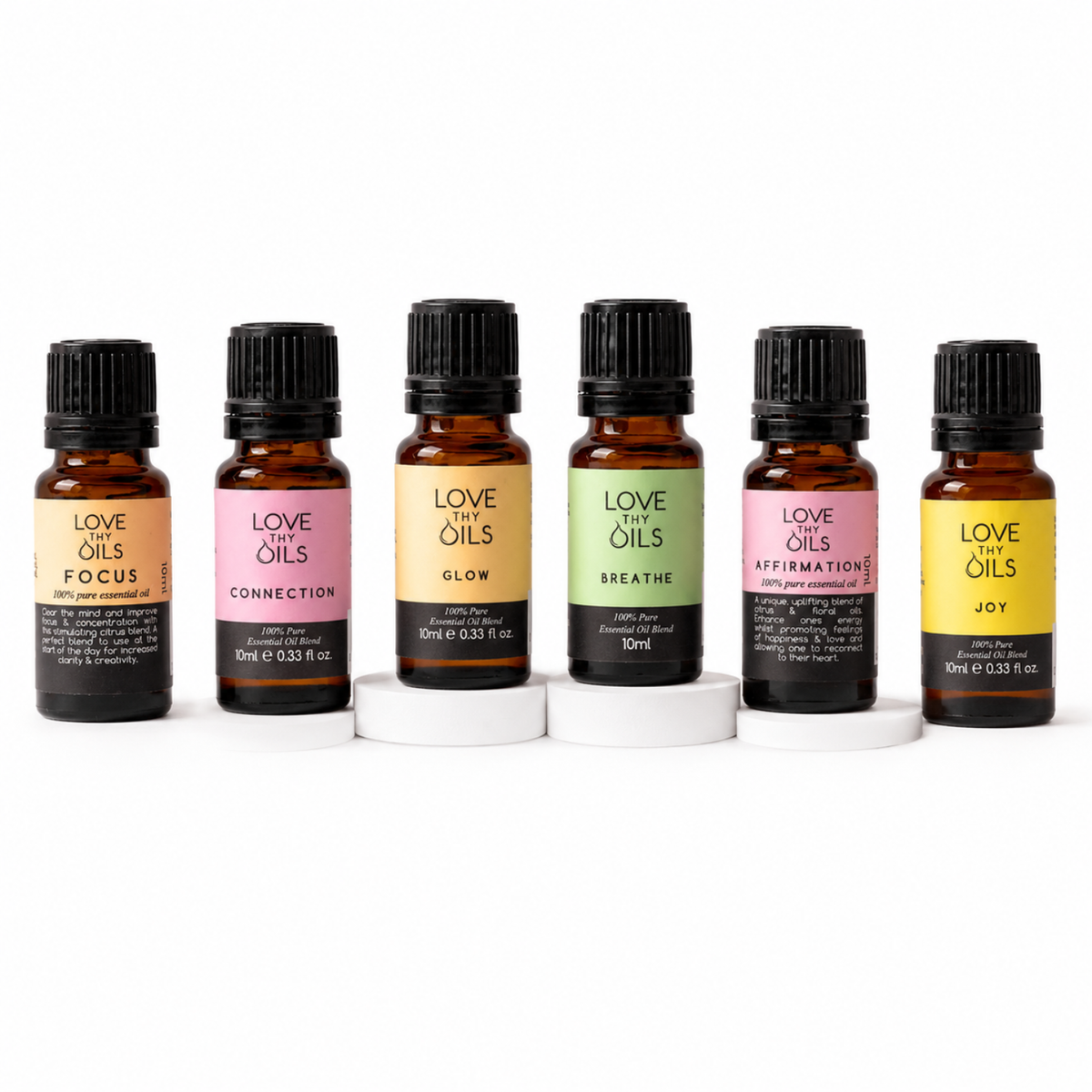 Aromatic Fusion Collection (Affirmation+Breathe+Connection+Focus+Joy+Glow)