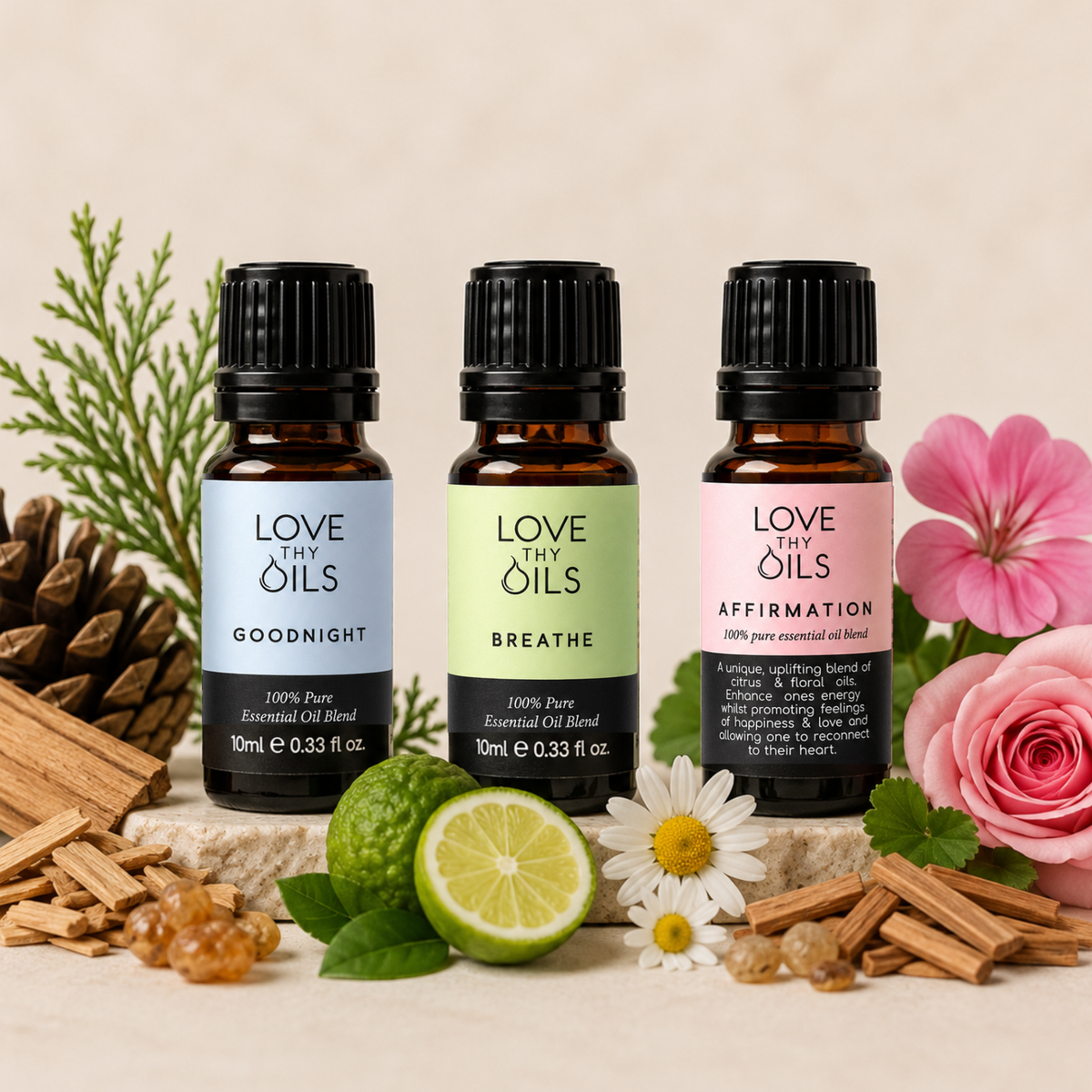 Aussie Winter Comfort Kit: Breathe + Goodnight + Affirmation