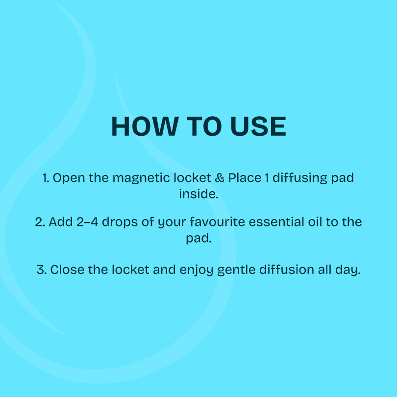 Blossom Aromatherapy Essential Oil Diffuser Necklace - Silver