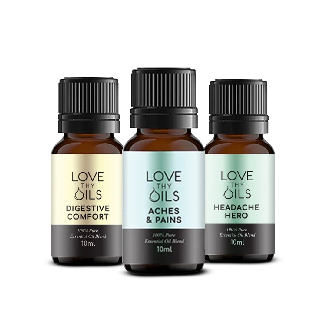 Relief Trio Collection(Aches & Pain+Digestive Comfort+Headache Hero)