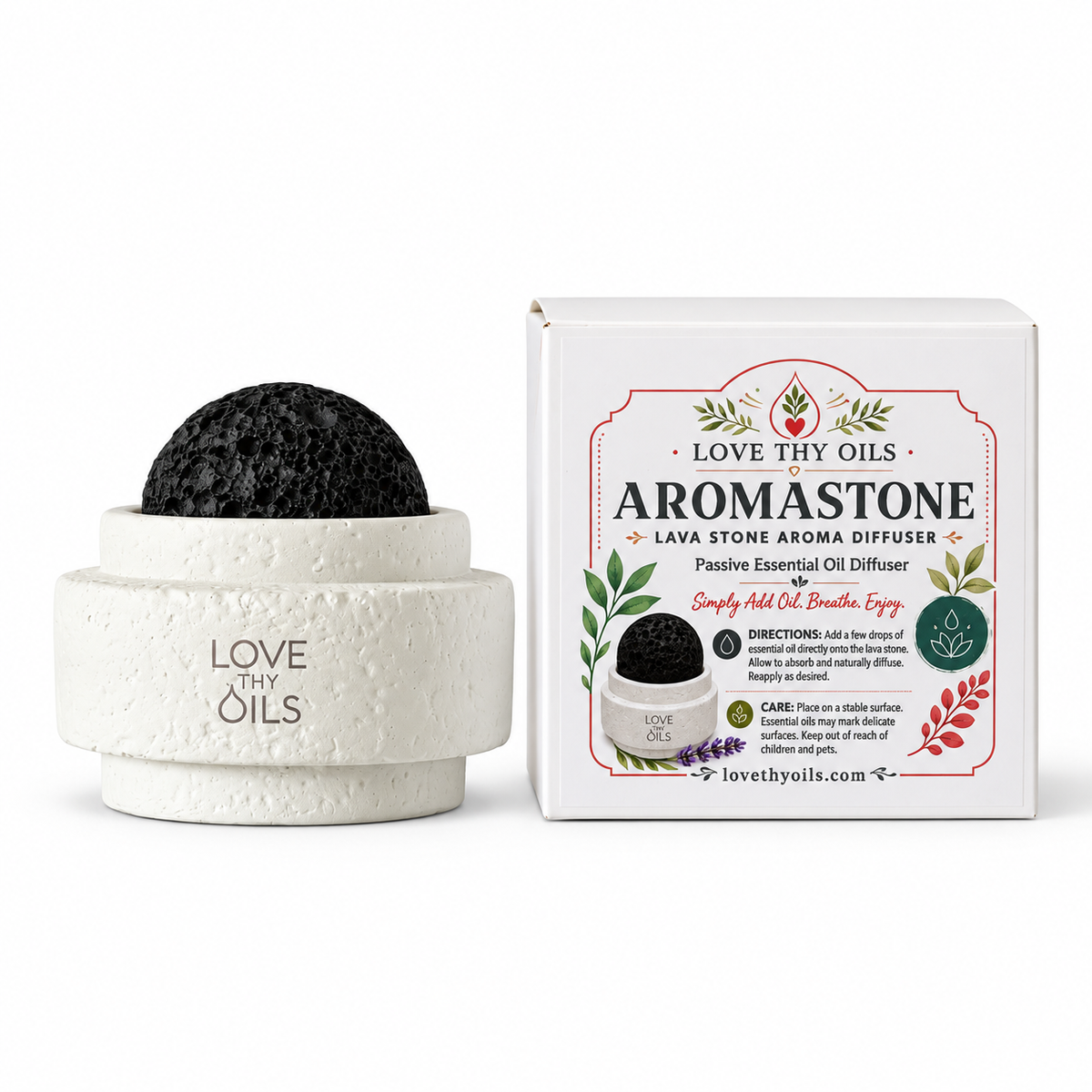 AROMASTONE – Lava Stone Essential Oil Diffuser