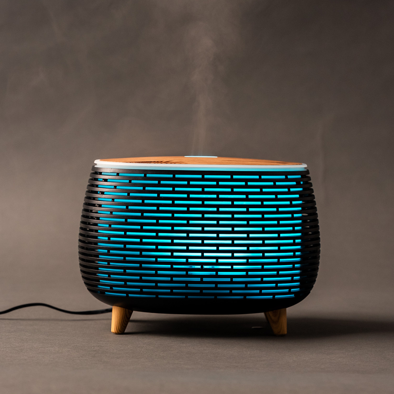 LumiAroma Essential Oil Diffuser - Black