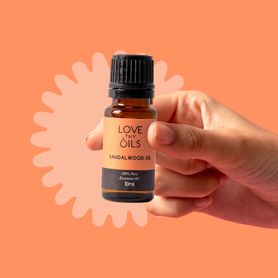 Sandalwood 3% Essential Oil In Jojoba 10ml