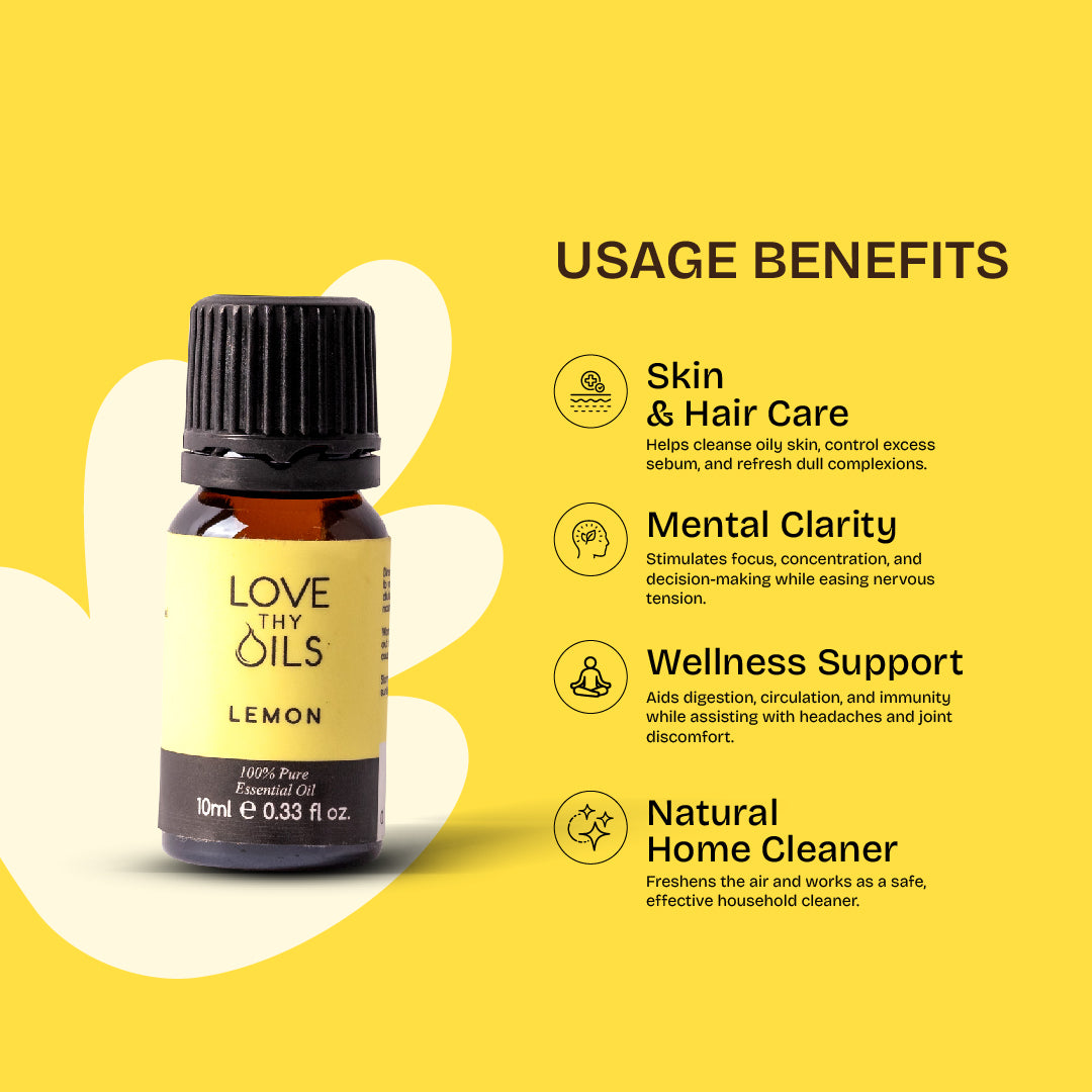 Lemon Essential Oil 10ml