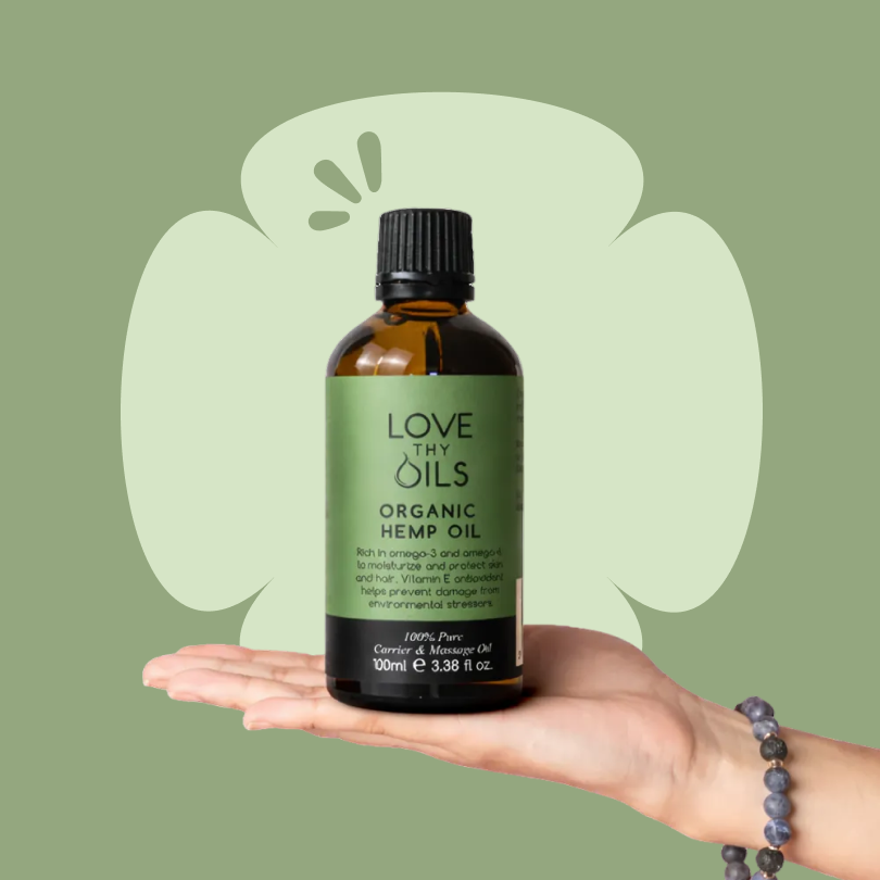 Organic Hemp Carrier Oil 100ml