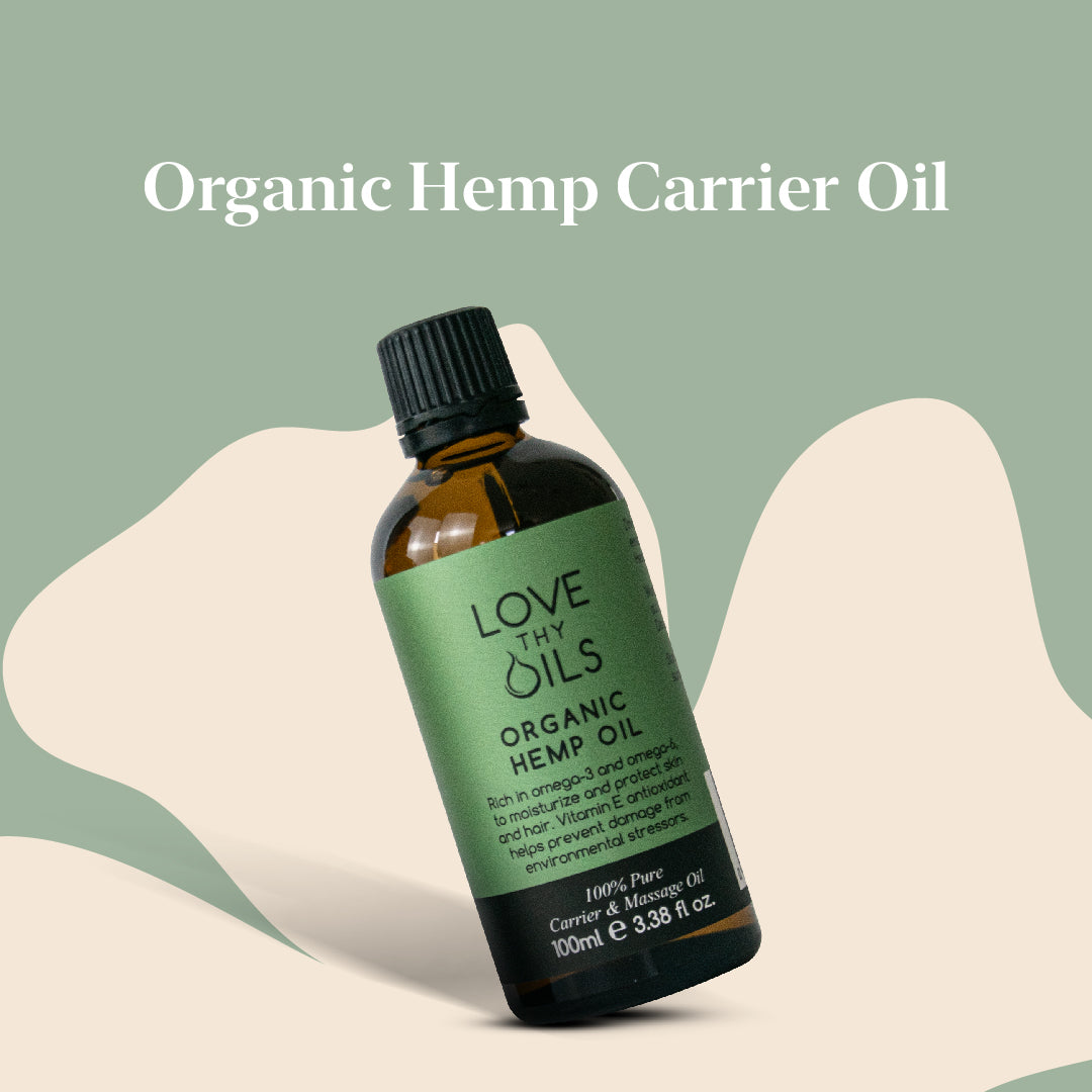 Organic Hemp Carrier Oil 100ml