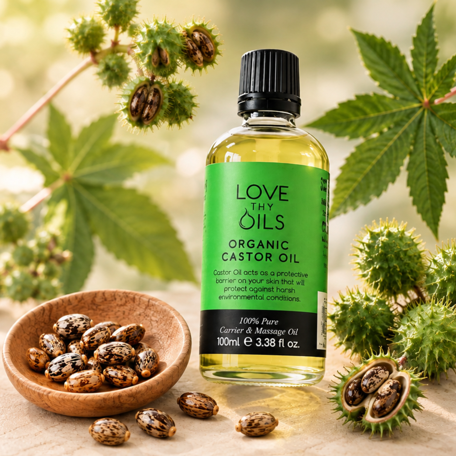 Organic Castor Carrier Oil 100ml