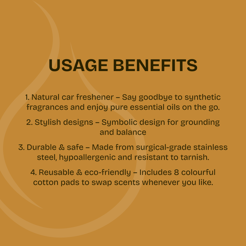 Sunny Days - Aromatherapy Car Vent Diffuser Locket