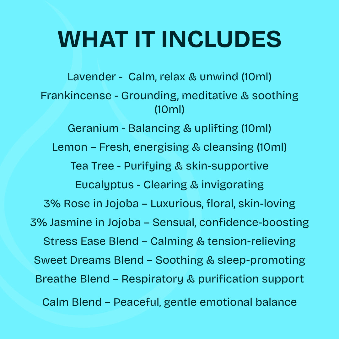 Aromatherapy 12 Pack Starter Kit