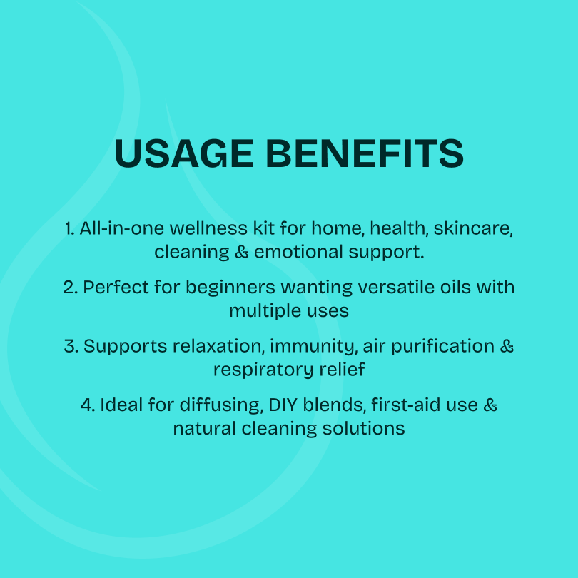 Aromatherapy 6 Pack Starter Kit