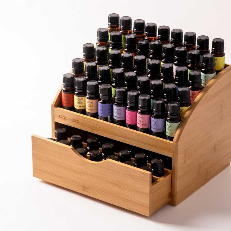Bamboo essential oil storage box - Limited Edition
