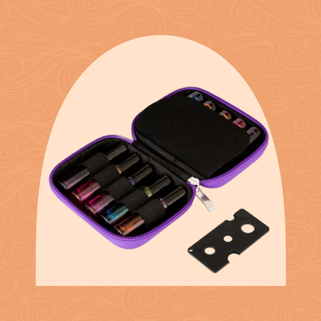 The Traveller - Essential Oil Roller Bottle Storage Case