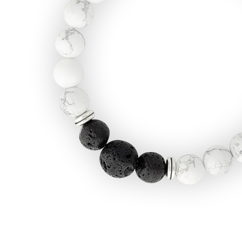 Howlite Diffusing Bracelet