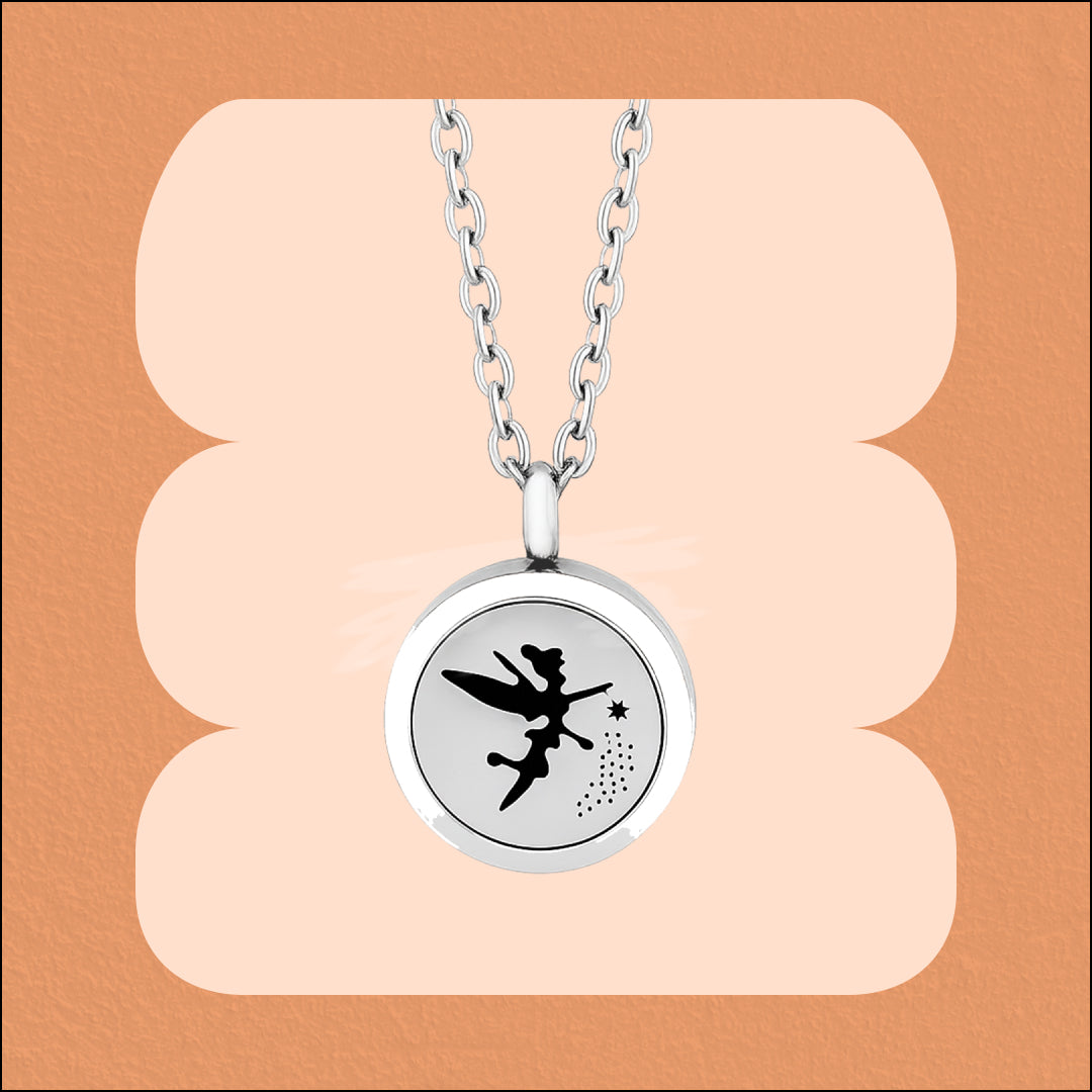 Petite/Kids Fairy Essential Oil Diffusing Necklace