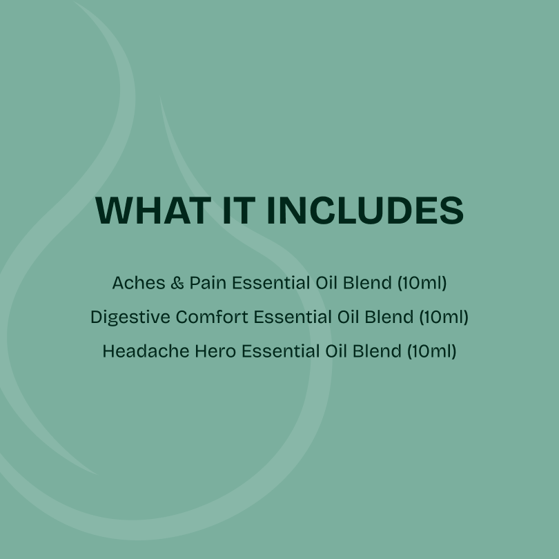 Relief Trio Collection(Aches & Pain+Digestive Comfort+Headache Hero)