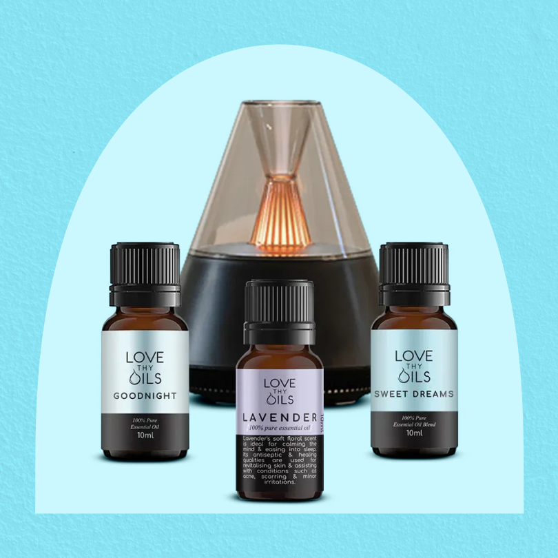 Sleep Well Collection (Sweet Dreams+Good Night+Lavender) + Diffuser