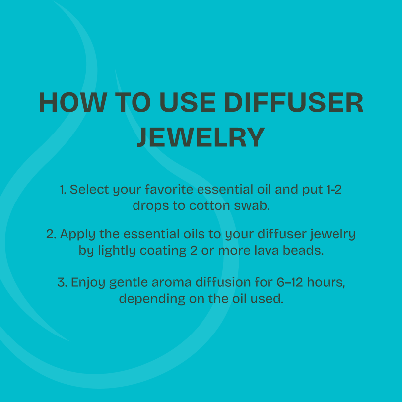 Turquoise & Lava Stone Diffusing Bracelet