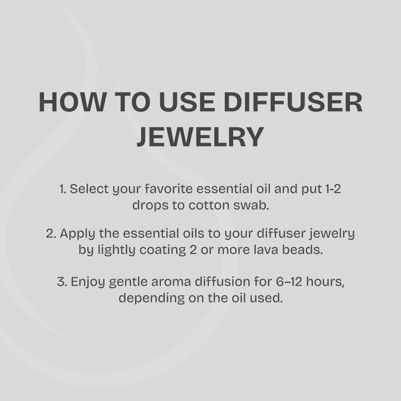 White Crazy Agate & Grey Lava Stones Diffuser Bracelet