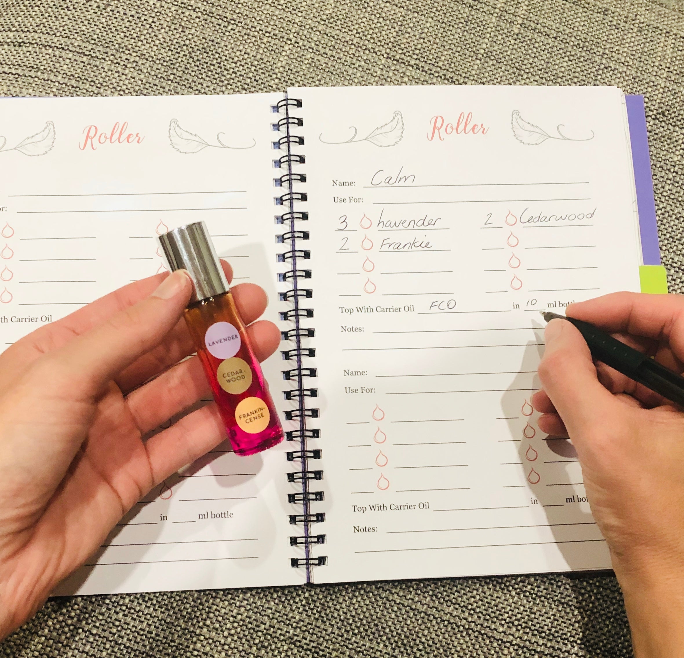 essential oil recipe book