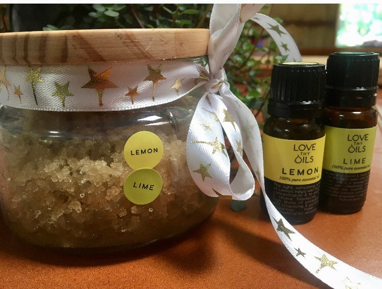 Home made Body Scrubs for glowing skin.