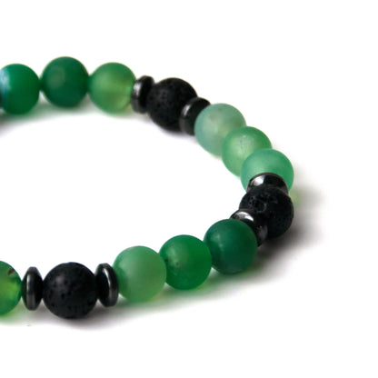 Green Agate Bracelet
