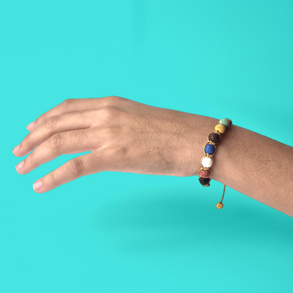 Breathe Bright - Aromatherapy Lava Bracelet