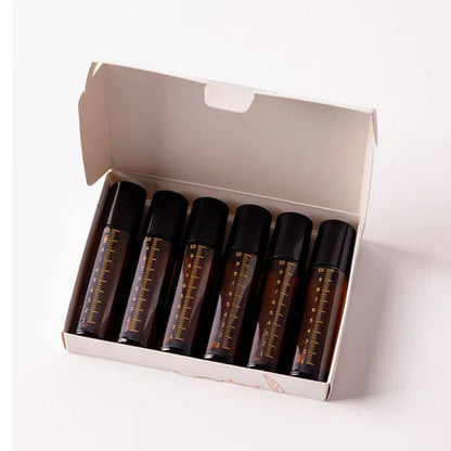 10ml Amber Glass Roller Bottles