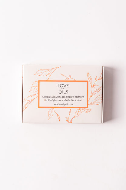 10ml Amber Glass Roller Bottles