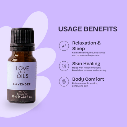 Lavender Essential Oil 10ml