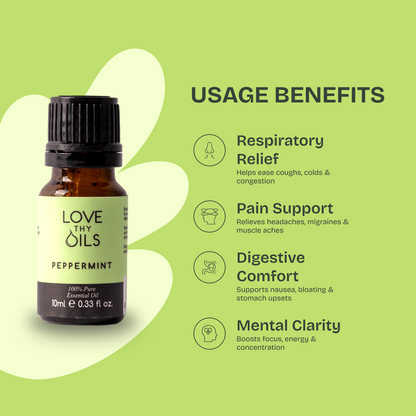 Peppermint Essential Oil 10ml