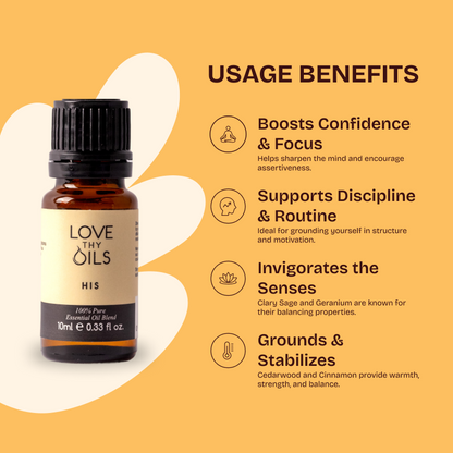 His Essential Oil Blend 10ml