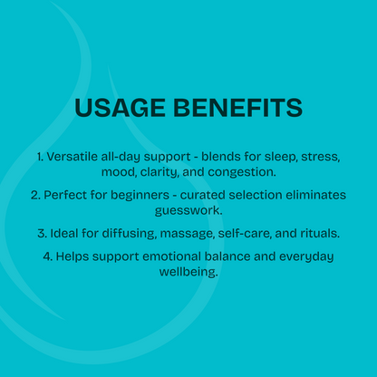 Pack of 6 Essential Oil Blends