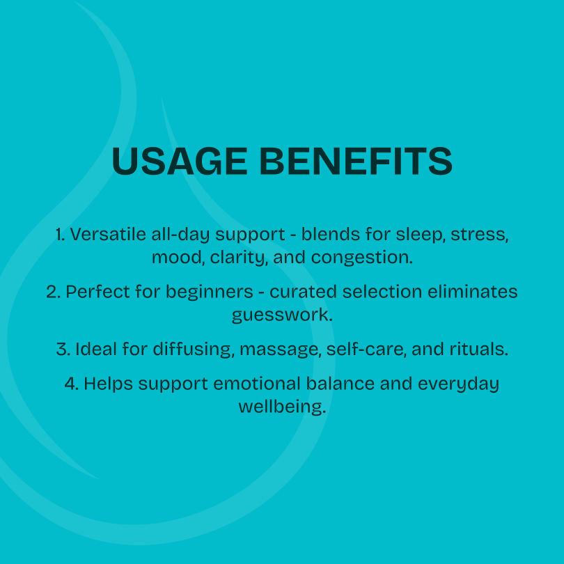 Pack of 6 Essential Oil Blends