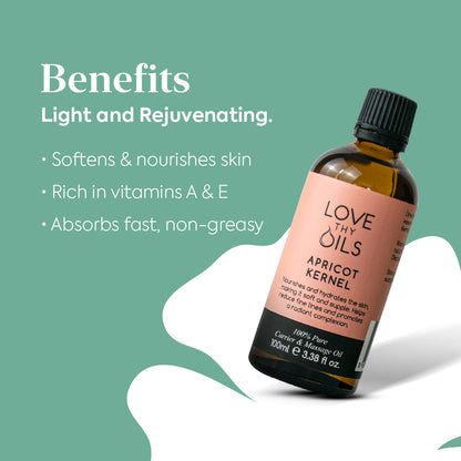 Apricot Kernel Carrier Oil 100ml