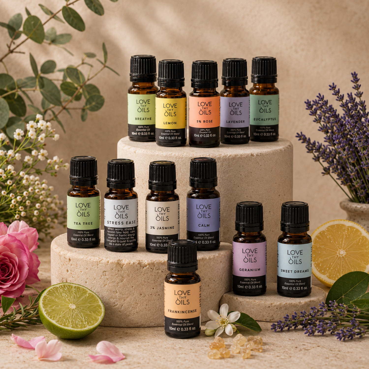 Aromatherapy 12 Pack Starter Kit