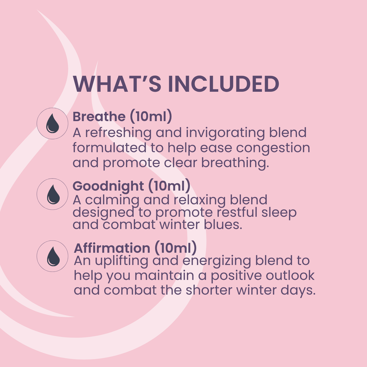 Aussie Winter Comfort Kit: Breathe + Goodnight + Affirmation
