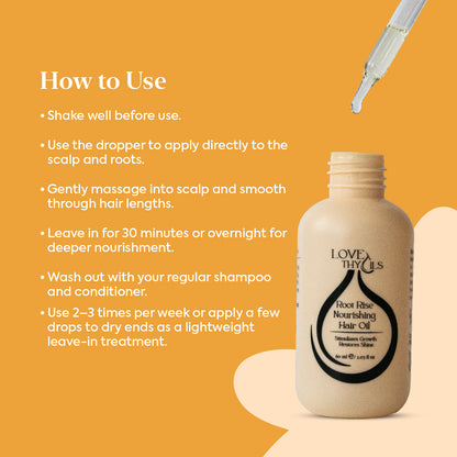 Root Rise Nourishing Hair Oil