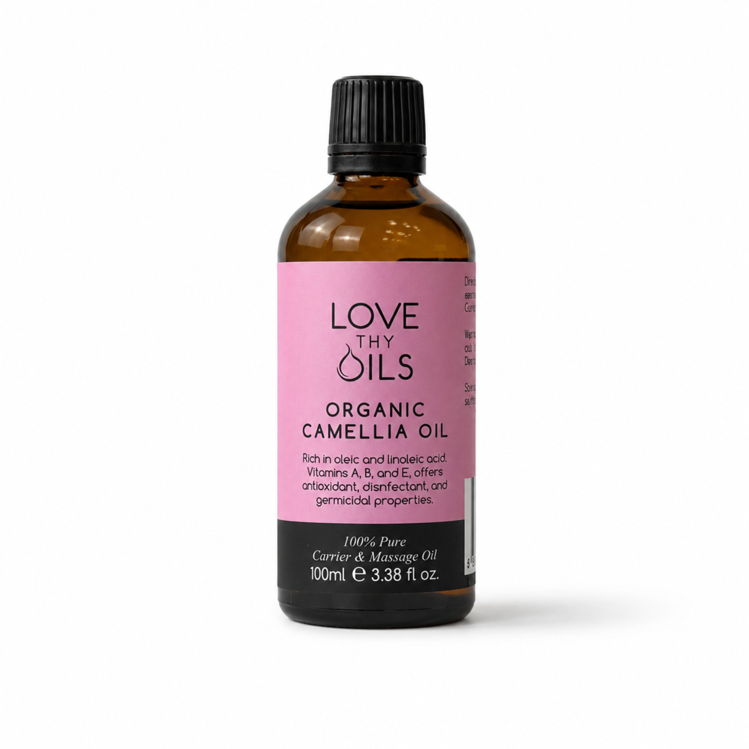 Organic Camellia Carrier Oil 100ml